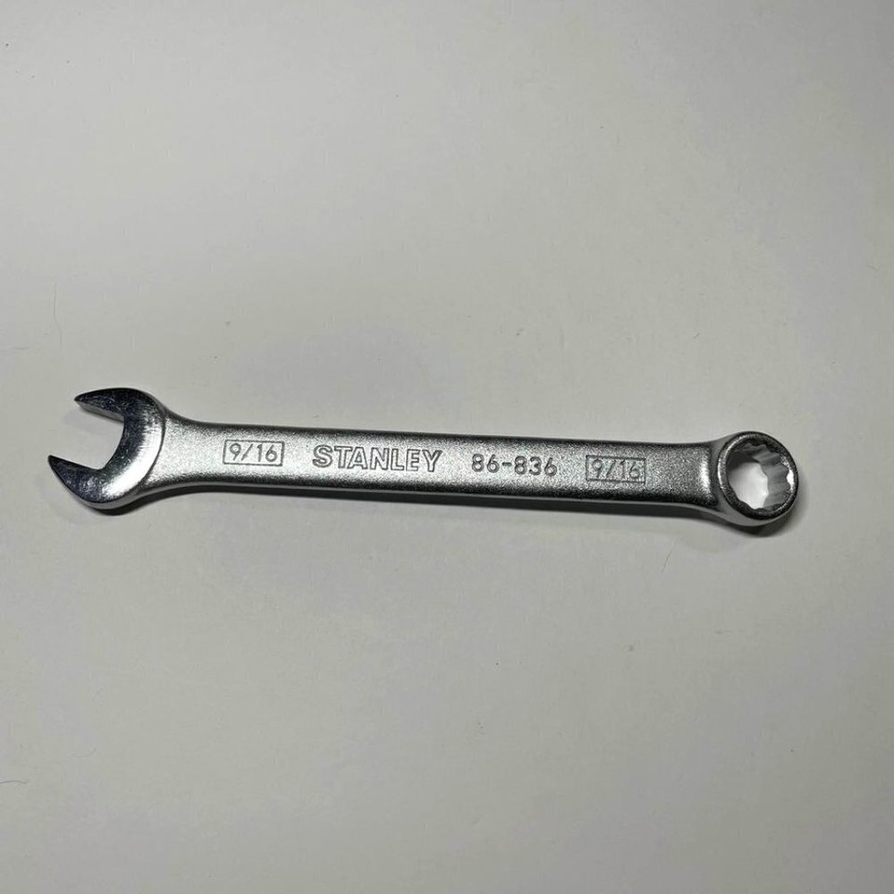 Stanley 9/16"‎ 12 Point Combination Wrench 86-836 USA